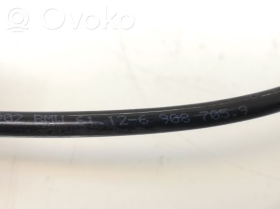 BMW 5 E60 E61 ABS brake wheel speed sensor 6908705 611269087059 0265007471