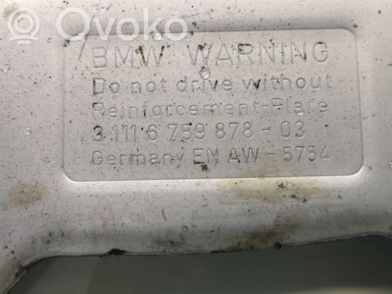 BMW 5 E60 E61 Engine splash shield/under tray 6759878 3111675987803