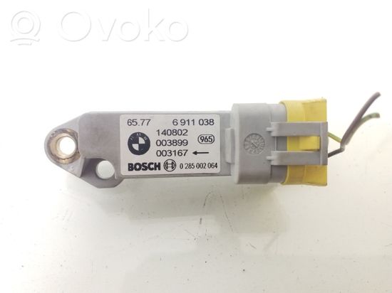 BMW 3 E46 Airbag deployment crash/impact sensor 6911038