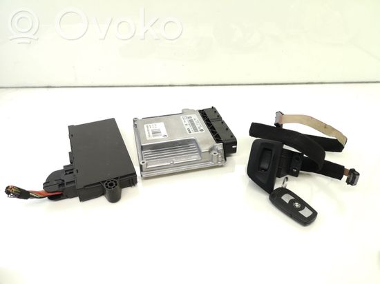 BMW 1 E81 E87 Engine ECU kit and lock set 0281015042 7811701 7801705