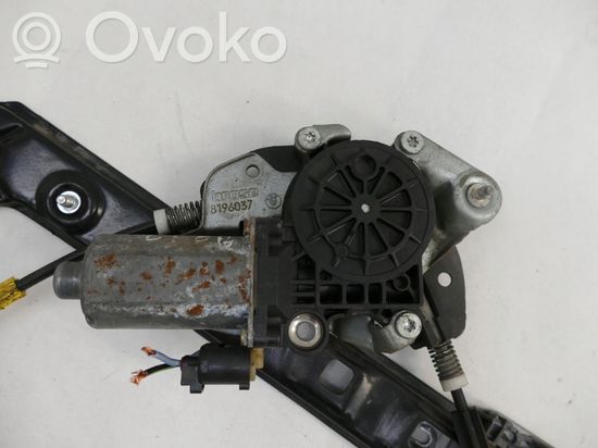 BMW 3 E46 Front door window regulator with motor