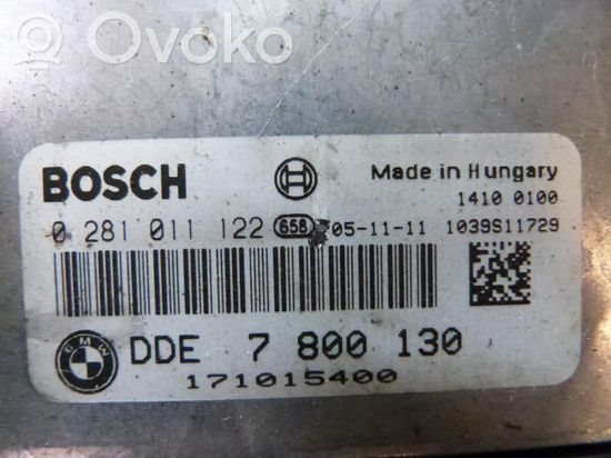 BMW 3 E46 Engine ECU kit and lock set 7800130