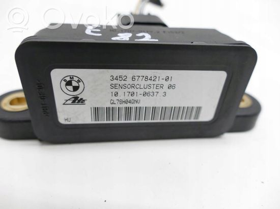 BMW 1 E82 E88 ESP acceleration yaw rate sensor 6778421