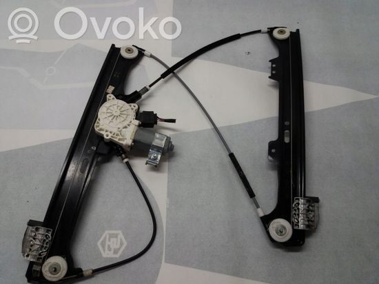 BMW 5 E60 E61 Front door window regulator with motor 7075667