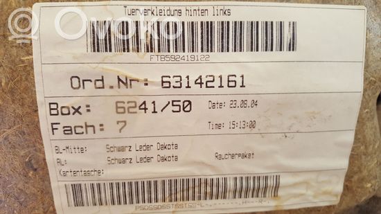 BMW 5 E60 E61 Rear door card panel trim 7079365 63142161