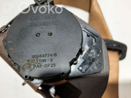 BMW 7 E65 E66 Rear seatbelt 00063774B