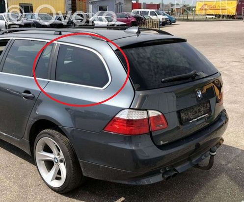BMW 5 E60 E61 Rear side glass trim