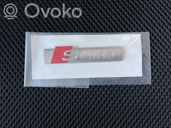 Audi A6 C7 Fender model badge letters 8N0853601A 8N0853601 SLINE