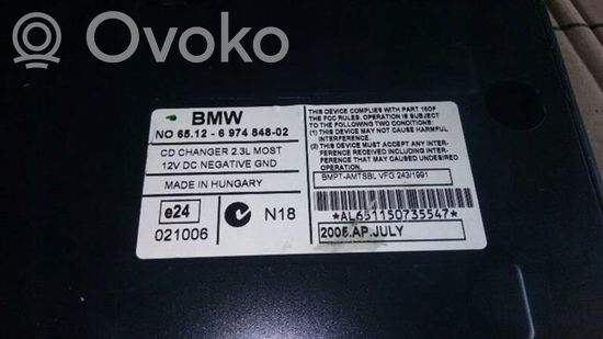 BMW 7 E65 E66 CD/DVD changer 6974848