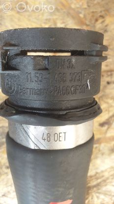 BMW 3 E90 E91 Engine coolant pipe/hose 1436373