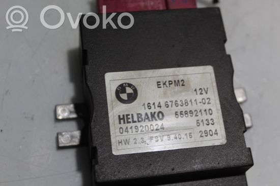 BMW 5 E60 E61 Fuel injection pump control unit/module 6763811