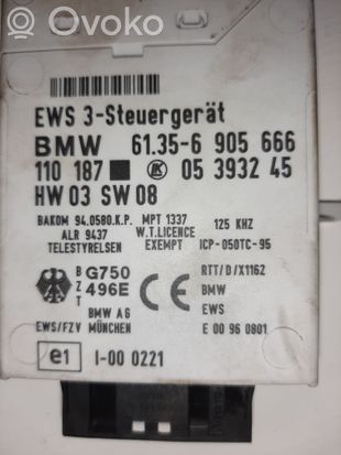 BMW 3 E46 Immobilizer control unit/module 61356905666 05393245