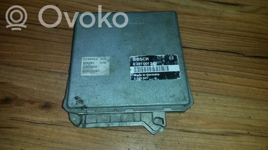 BMW 3 E36 Engine control unit/module 0281001243 2245541 0281001243 2245541