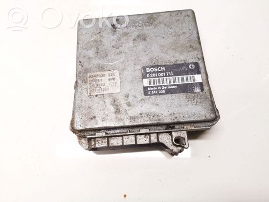 BMW 3 E36 Engine control unit/module 0281001711 2247335 0281001711 2247335