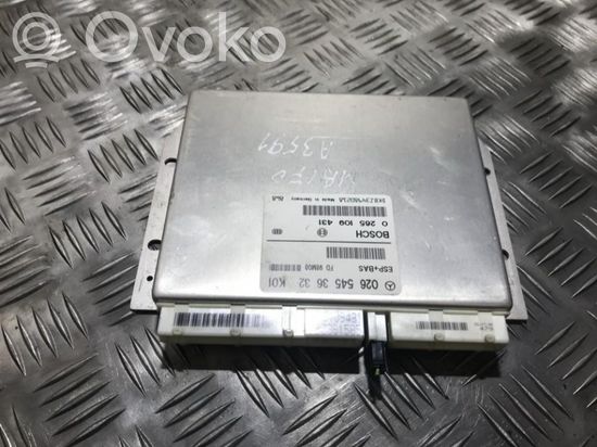 Mercedes-Benz A W168 ESP (stability system) control unit 0265109431 0265453632 0265109431 0265453632