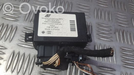 Volkswagen Sharan Immobilizer control unit/module 7M3953257 73657912 7M3953257 73657912