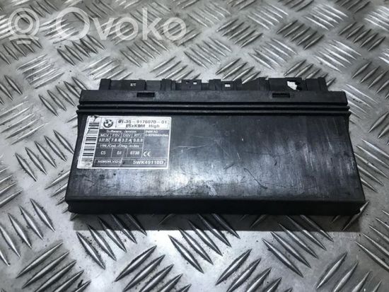 BMW 5 E60 E61 Comfort/convenience module 6135917607001 6135-9176070-01 5wk49110d d80788 6135917607001 6135-9176070-01 5wk49110d d80788
