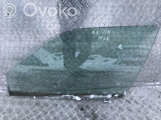 Volkswagen PASSAT B3 Front door window glass four-door