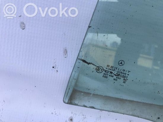 Mercedes-Benz A W168 Rear door window glass