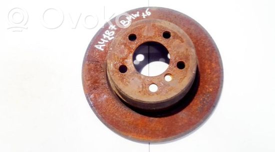 BMW X5 E53 Rear brake disc neventiliuojamas neventiliuojamas