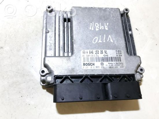 Mercedes-Benz Vito Viano W639 Engine control unit/module a6461532591 0281012065 ed6074 1039s07144 5901218940420 a6461532591 0281012065 ed6074 1039s07144 5901218940420