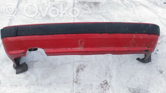 Audi 80 90 S2 B4 Rear bumper raudonas raudonas