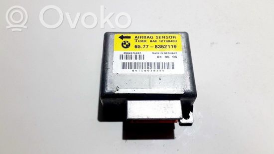 BMW 3 E36 Airbag control unit/module 65778362119 3504576897 65778362119 3504576897
