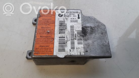 BMW 3 E46 Airbag control unit/module 65778372521 65.778372521 6577-8372521 65778372521 65.778372521 6577-8372521