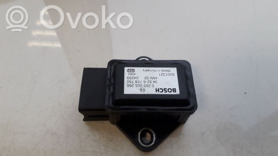 BMW 5 E60 E61 ESP acceleration yaw rate sensor 0265005266 34.52-6758750 3452-6758750 34.526758750 5001321 0265005266 34.52-6758750 3452-6758750 34.526758750 5001321