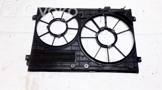 Volkswagen PASSAT B6 Radiator cooling fan shroud 1k0121207aa 1k0.121.205 g 1k0121207aa 1k0.121.205 g