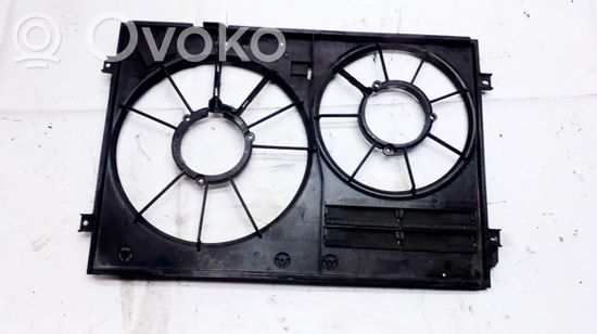 Volkswagen PASSAT B6 Radiator cooling fan shroud 1k0121207aa 1k0.121.205 g 1k0121207aa 1k0.121.205 g