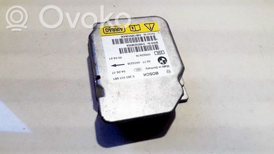 BMW 3 E46 Airbag control unit/module 65776933238 0 285 001 681 31693323800a 65776933238 0 285 001 681 31693323800a