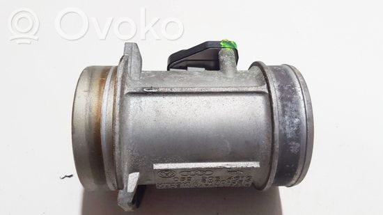 Audi A6 S6 C5 4B Mass air flow meter 059906461G AFH70-25F 059906461G AFH70-25F