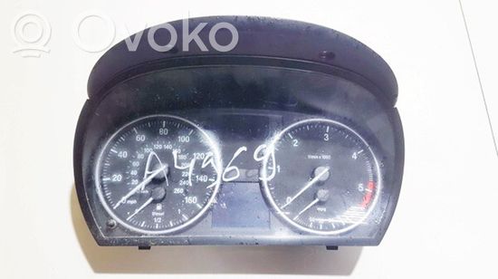 BMW 3 E90 E91 Speedometer (instrument cluster) 916684902 1025380-85 916684902 1025380-85