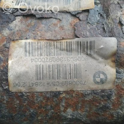 BMW 5 E60 E61 Rear differential 7530899 ratio 2.56 7530899 ratio 2.56