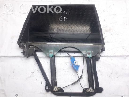 Volkswagen Touareg I Rear door window glass