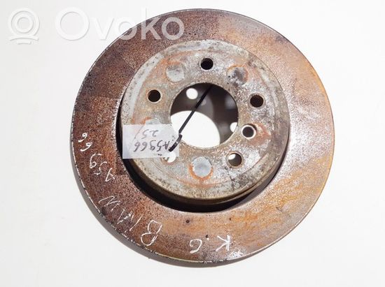 BMW 5 E60 E61 Rear brake disc ventiliuojamas ventiliuojamas