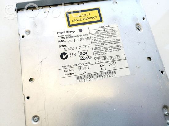 BMW 5 E60 E61 CD/DVD changer 65126956939 6512-6956939 600650637107 020469 65126956939 6512-6956939 600650637107 020469