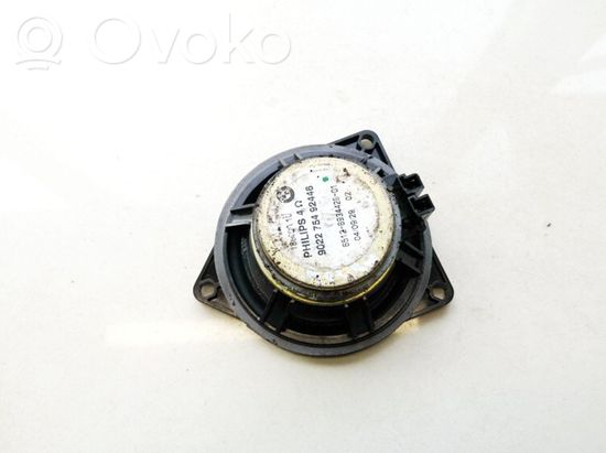 BMW 5 E60 E61 Front door speaker 6512693442001 6512-6934420-01 6512693442001 6512-6934420-01