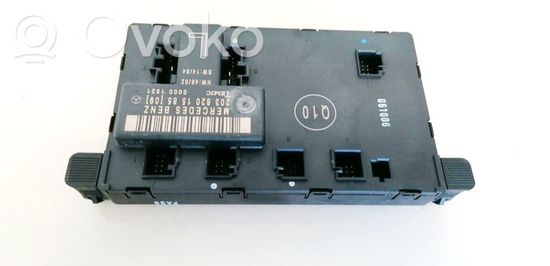 Mercedes-Benz C W203 Door control unit/module 2038201585 00001321 2038201585 00001321