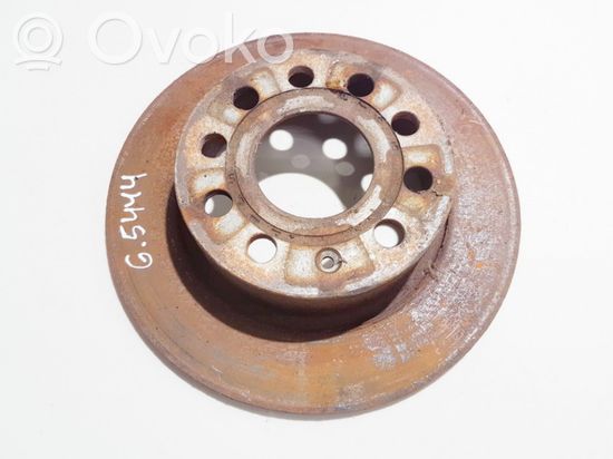 Volkswagen Scirocco Rear brake disc neventiliuojamas neventiliuojamas