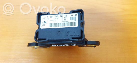 Mercedes-Benz ML W164 ESP acceleration yaw rate sensor a0045423818 10.1701-0357.3 fd06m05 a0045423818 10.1701-0357.3 fd06m05