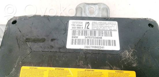 BMW X5 E53 Front door airbag 30339884b 34703723404b 30339884b 34703723404b