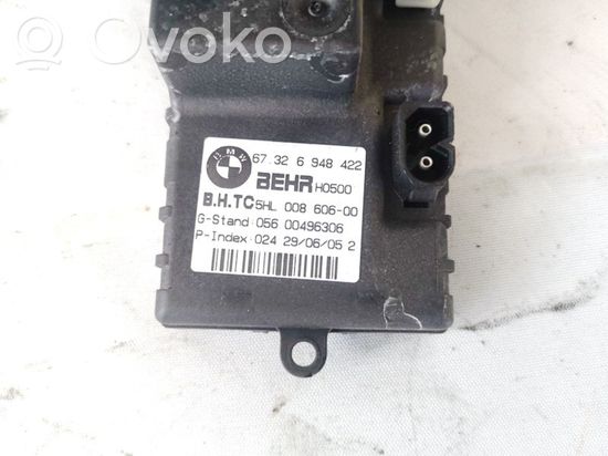 BMW 5 E60 E61 Heater blower motor/fan resistor 67326948422 67.326948422 5hl008606-00 67326948422 67.326948422 5hl008606-00