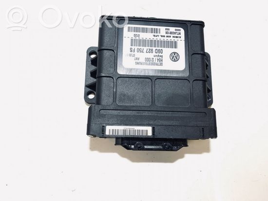 Audi Q7 4L Gearbox control unit/module 09d927750fs mtja038106 09d927750fs mtja038106