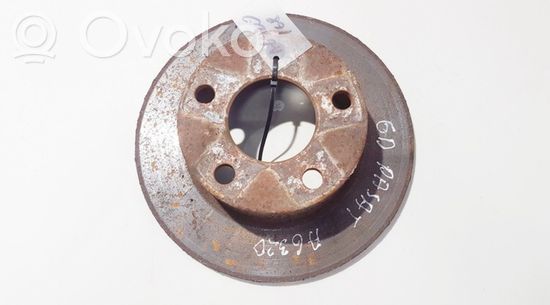 Volkswagen PASSAT B5 Rear brake disc neventiliuojamas neventiliuojamas
