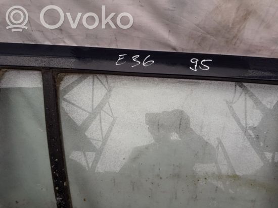 BMW 3 E36 Rear door window glass