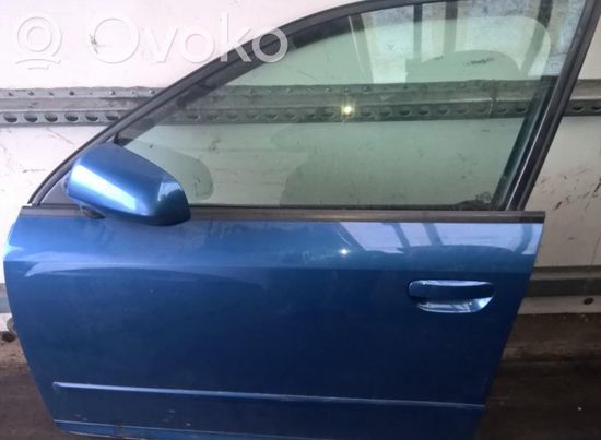 Audi A4 S4 B6 8E 8H Front door blue blue