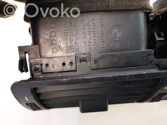 BMW 3 E46 Dash center air vent grill 8363199 8361895 8370741 8363199 8363199 8361895 8370741 8363199