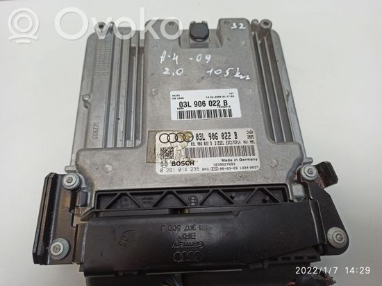 Audi A4 S4 B8 8K Engine control unit/module 03L906022B